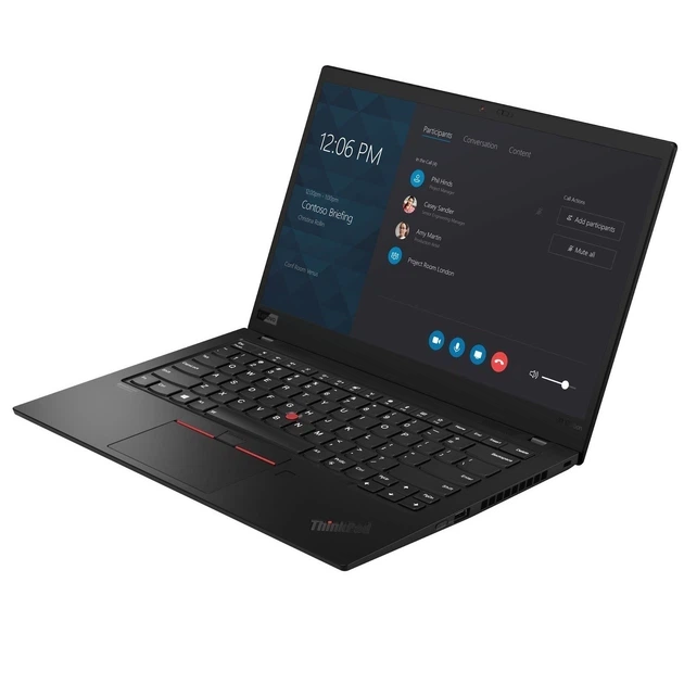 Ноутбук Б/У Lenovo Thinkpad X1 Carbon Gen 7 / Екран 14,0" FHD IPS / Intel Core i7- 10710U / RAM 16Gb / SSD 512Gb NVMe / Inel UHD Graphics - изображение 2