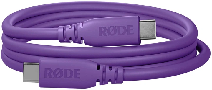 Kabel Rode SC27 USB-C – USB-C 2 m Purple (RODE SC27-PU) - obraz 3
