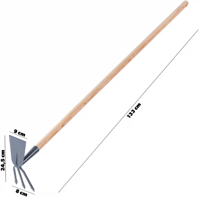 Садова мотика Kadax Thun 9 x 133 см Синя (K3451) - зображення 7