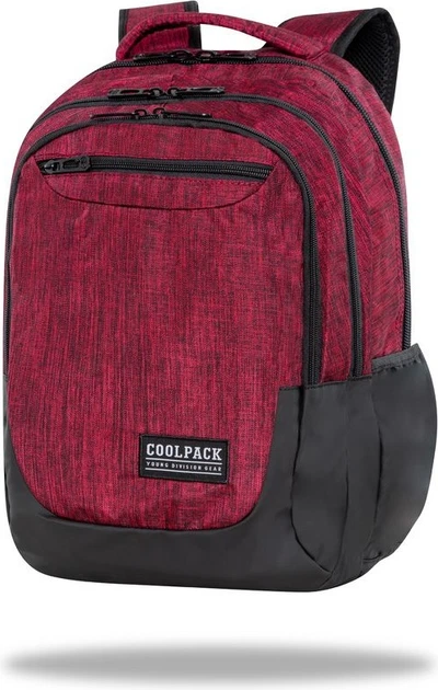 Шкільний рюкзак Coolpack Soul Snow 44 x 32 x 16 см 27 л Червоний (5907620150694) - зображення 1