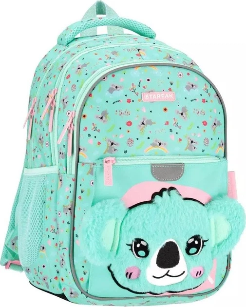 Шкільний рюкзак Starpak Коала 40 × 29 × 22 см 23 л Зелений (5905523680980) - зображення 1
