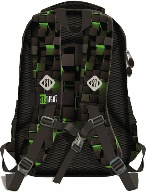 Шкільний рюкзак St.Majewski St.Right Green Game 43 x 29 x 20 см 22 л (5903235681516) - зображення 2