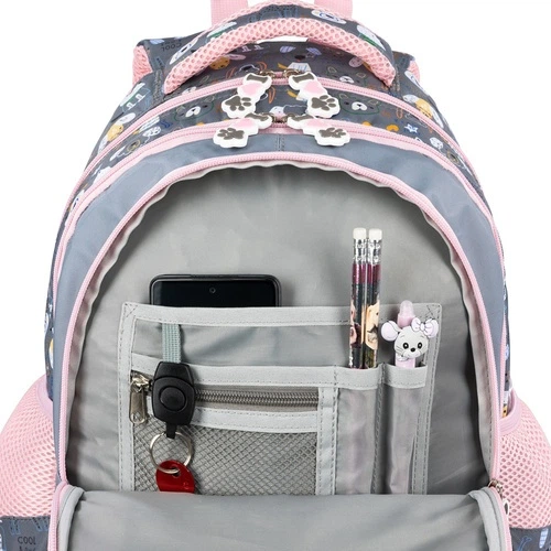 Plecak szkolny St.Majewski My little friend piesek Pomeranian 40 x 28 x 18 cm 22 l (5903235688614) - obraz 5