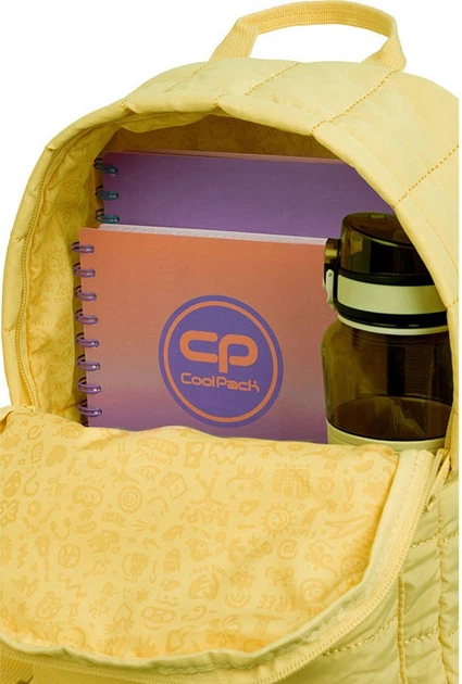 Plecak szkolny CoolPack Abby 32 x 26 x 12 cm 18 l Żółty (5903686320958) - obraz 5