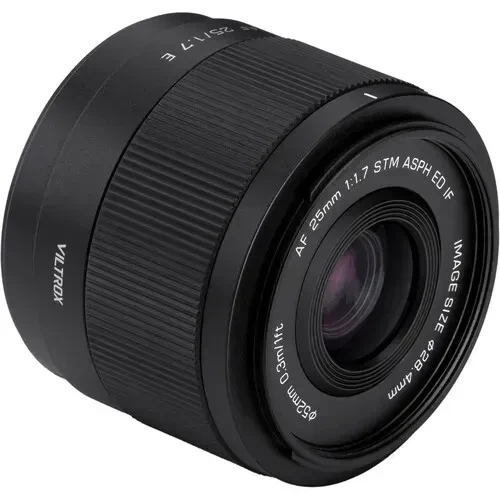 Объектив Viltrox AF 25mm f/1.7 E Air для Sony E AF 25/1.7 E автофокусный Sony E-mount (2825484980) - изображение 4
