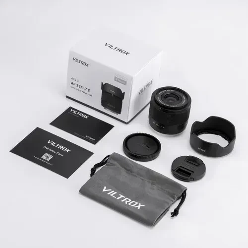 Объектив Viltrox AF 25mm f/1.7 E Air для Sony E AF 25/1.7 E автофокусный Sony E-mount (2825484980) - изображение 6