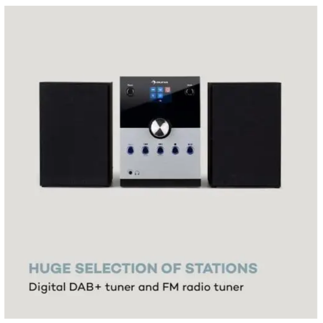 Аудіосистема музичний центр Auna MC-30 DAB CD CD-R CD-RW 6 Вт - зображення 4