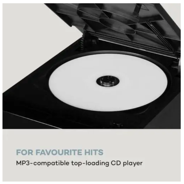 Аудіосистема музичний центр Auna MC-30 DAB CD CD-R CD-RW 6 Вт - зображення 6