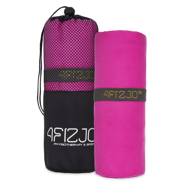 Полотенце спортивное 4FIZJO XL 180 x 100 см из микрофибры Pink (P-5907739317230) - изображение 3