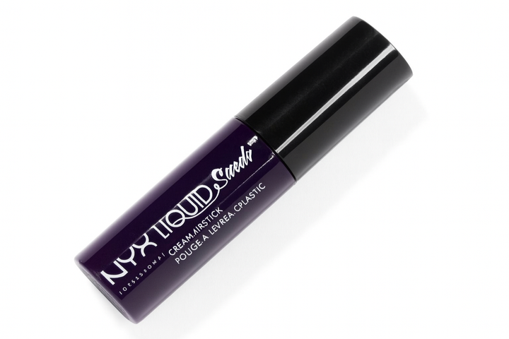 Жидкая кремовая помада с матовым финишем NYX Liquid Suede Cream Lipstick Vault LSCL18 Foul Mouth мини формат - изображение 2
