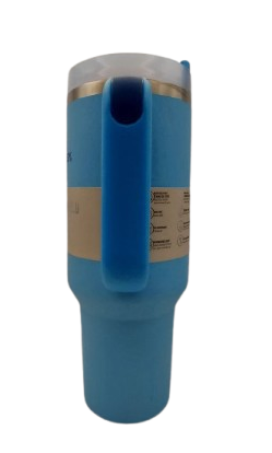 Термос термочашка Stanley Quencher H2.0 Tumbler 1,18 л з нержавіючої сталі Sky Blue KT7001944 - зображення 3