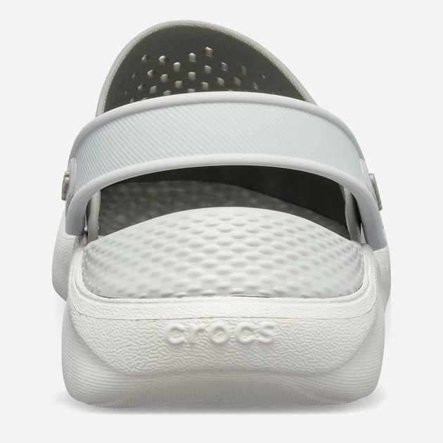 Chodaki męskie Crocs Jibbitz LiteRide 204592-06J 43-44 (M10/W12) 28 cm Szare (191448300453) - obraz 6