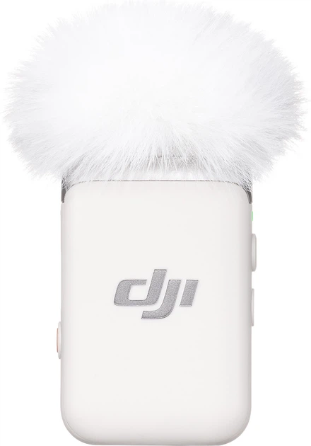 Мікрофон DJI Mic 2 Transmitter (Platinum White) (CP.RN.00000329.01) - зображення 2