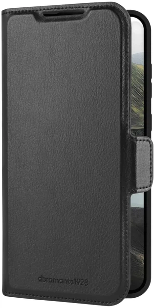 Чохол-книжка Dbramante1928 Bergen Pro для Samsung Galaxy S25 Plus Black (RESPBL004326) (Без упаковки) - зображення 2