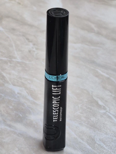 Водостойкая тушь для телескопического удлинения и объема ресниц L'oreal paris telescopic lift waterproof mascara черная. 9.9 ml. - изображение 4
