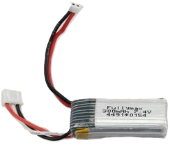 Akumulator Ikonka WLTOYS LiPo 7.4 V 300 mAh Molex do F959 Sky King (5903039768802) - obraz 1
