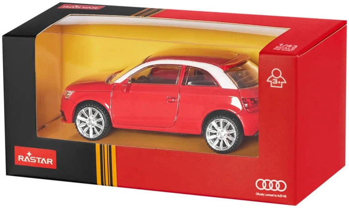 Машинка Rastar Audi A1 1:43 Красный - изображение 2