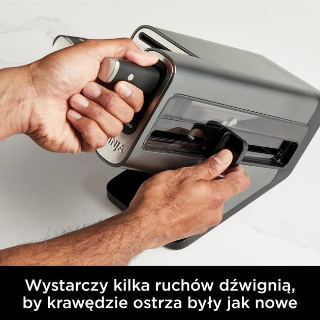 Набор ножей с блоком со встроенной точилкой Ninja Foodi StaySharp Черный - Фото 3 Набор ножей с блоком со встроенной точилкой Ninja Foodi StaySharp Черный - изображение 3