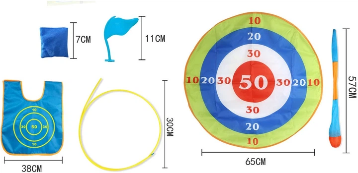 Zestaw do gry Yoho Toy Outdoor Activities Games 3 in 1 (8718012053427) - obraz 3