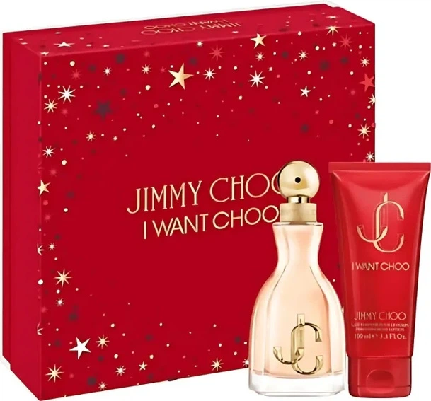 Набір для жінок Jimmy Choo I Want Choo Парфумована вода 60 мл + Лосьйон для тіла 100 мл (3386460139854) - зображення 1