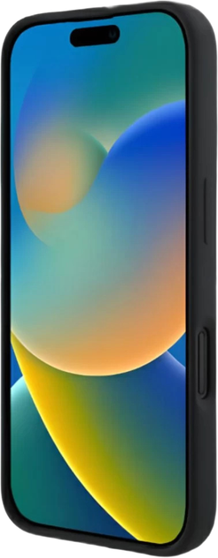 Панель Karl Lagerfeld Silicone Karl&Choupette Ring MagSafe для Apple iPhone 16 Plus Black (KLHMP16MSCMKCRHK) - зображення 3