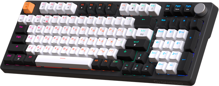Дротова механічна клавіатура GamePro MK170B (Red) з Hot-Swap RGB Black (MK170B) - изображение 4