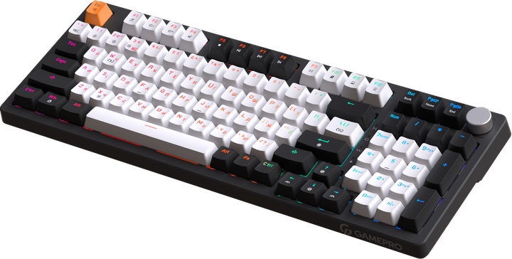 Дротова механічна клавіатура GamePro MK170B (Red) з Hot-Swap RGB Black (MK170B) - изображение 5