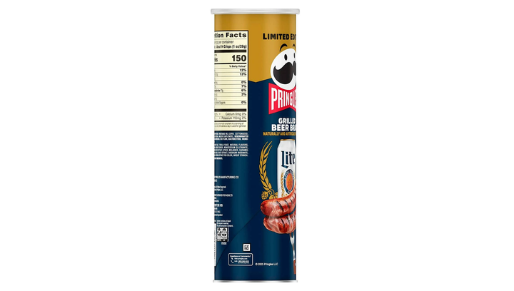 Чипсы Pringles USA Grilled Beer Brat Пивная Колбаса 158g - изображение 3