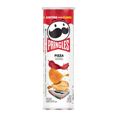 Чипси Pringles USA Pizza 158g - Фото 1 Чипси Pringles USA Pizza 158g - зображення 1