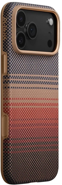 Панель Pitaka Aramid UltraGuard MagSafe для Apple iPhone 17 Pro Max Sunset (KI1702BPM) - зображення 2