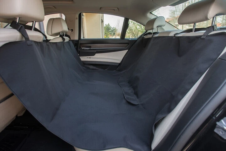 Mata dla psów Amiplay Exclusive samochodowa 150 x 150 cm Czarna (5907563212039) - obraz 3