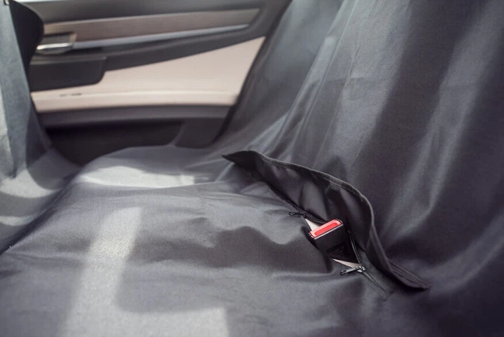 Mata dla psów Amiplay Exclusive samochodowa 150 x 150 cm Czarna (5907563212039) - obraz 5