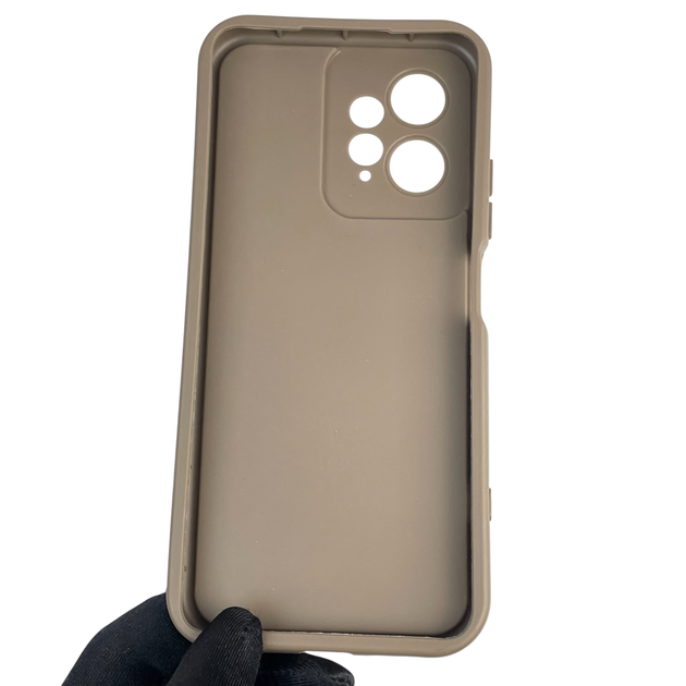 Чохол силіконовий Soft Touch з 3D принтом Україна для Xiaomi Redmi Note 12 4G коричневий (Повний захист камери) - Фото 3 Чохол силіконовий Soft Touch з 3D принтом Україна для Xiaomi Redmi Note 12 4G коричневий (Повний захист камери) - зображення 3
