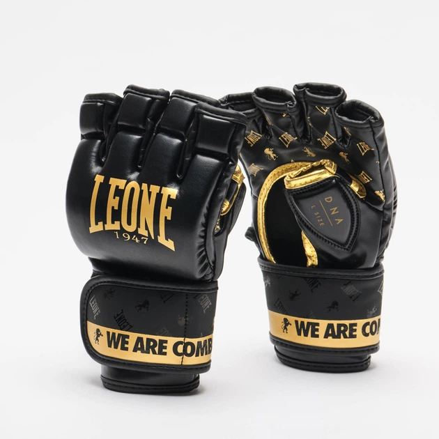 Рукавички MMA Leone DNA Black L (3252_500177) - Фото 1 Рукавички MMA Leone DNA Black L (3252_500177) - изображение 1