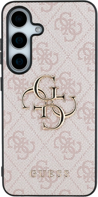 Etui Guess 4G Big Classic Logo do Samsung Galaxy S25 Pink (3666339449100) - obraz 3