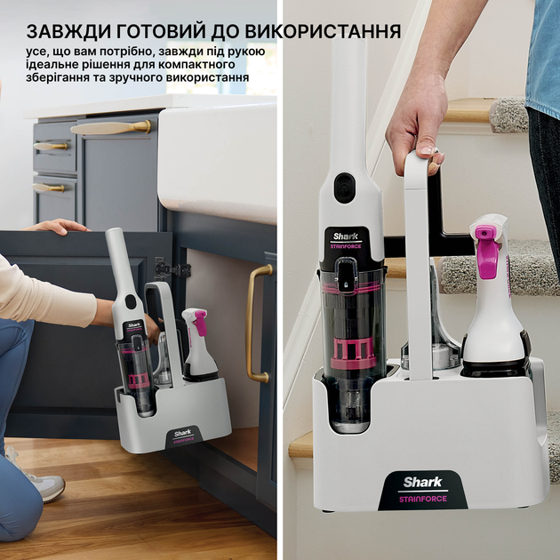 Акумуляторний пилосос-плямовивідник Shark Stain-Destroying Spot HX100EUT - зображення 4