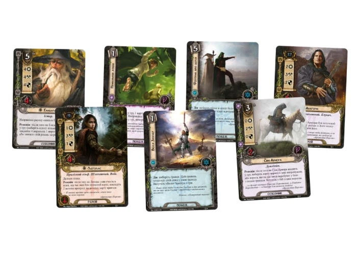 Настільна гра Geekach Володар Перснів. Карткова гра (The Lord of the Rings: The Card Game) (укр.) (GKCH155TK) - Фото 5 Настільна гра Geekach Володар Перснів. Карткова гра (The Lord of the Rings: The Card Game) (укр.) (GKCH155TK) - зображення 5