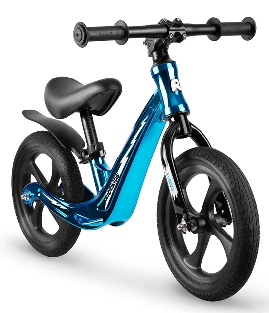 Rowerek biegowy dla dzieci Ricokids FUNNU 12" Niebieski (5903890629663) - obraz 2
