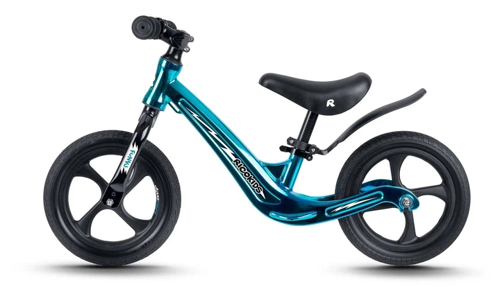 Rowerek biegowy dla dzieci Ricokids FUNNU 12" Niebieski (5903890629663) - obraz 4