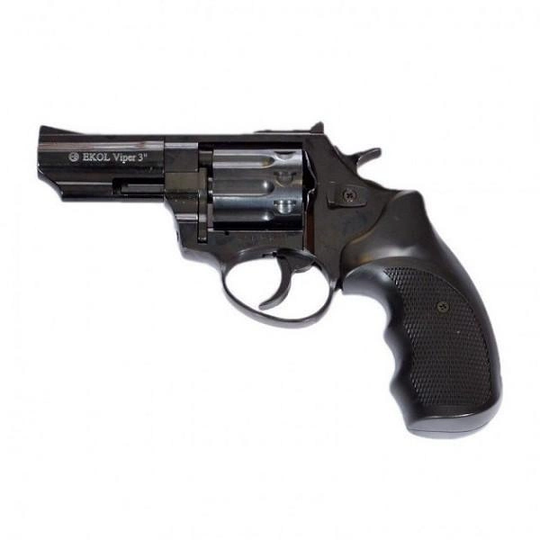 Револьвер под патрон Флобера Ekol Viper 3 (черный) - изображение 1