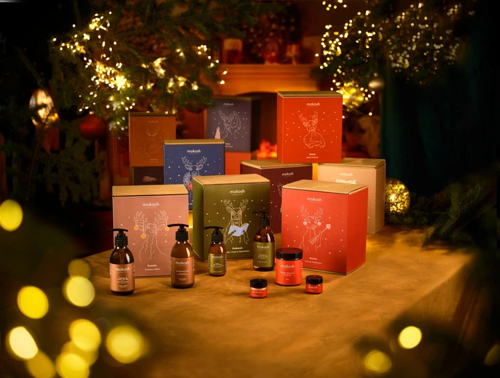 Zestaw kosmetyków do pielęgnacji ciała Mokosh Amorek Usta do Pocałunków Balsam do ust 15 ml + Peeling do ust 15 ml + Balsam nawilżający 180 ml (5902729031103) - obraz 4