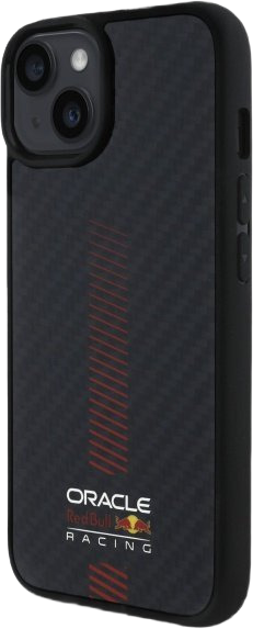 Панель Red Bull Carbon Fiber Power Bar MagSafe для Apple iPhone 14 Black (RBHMP14S24CFGSMK) - зображення 2