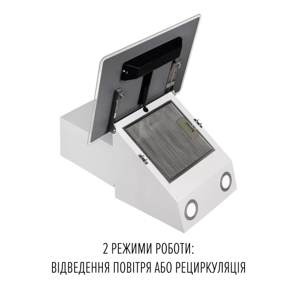Вытяжка perfelli vio 6hw bianco - изображение 7