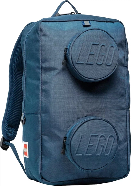 Plecak LEGO Brick 1x2 Backpack Earth Blue (5711013090685) - obraz 2