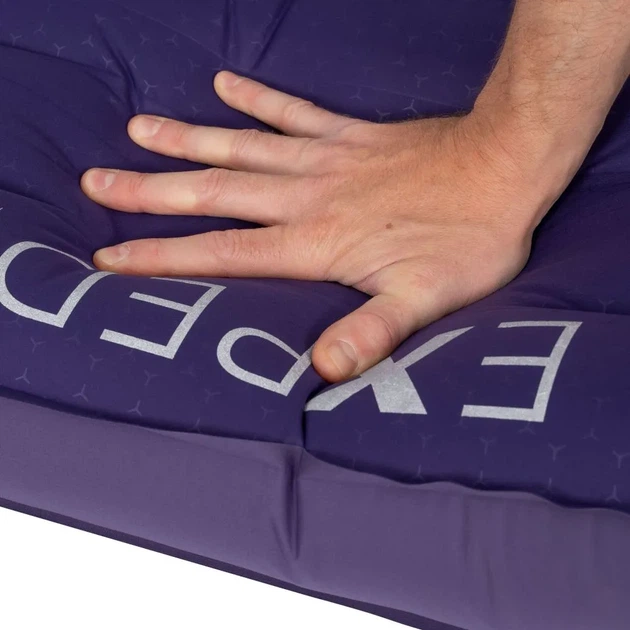 Килимок самонадувний Exped MegaMat Ultra MW aubergine фіолетовий - изображение 4