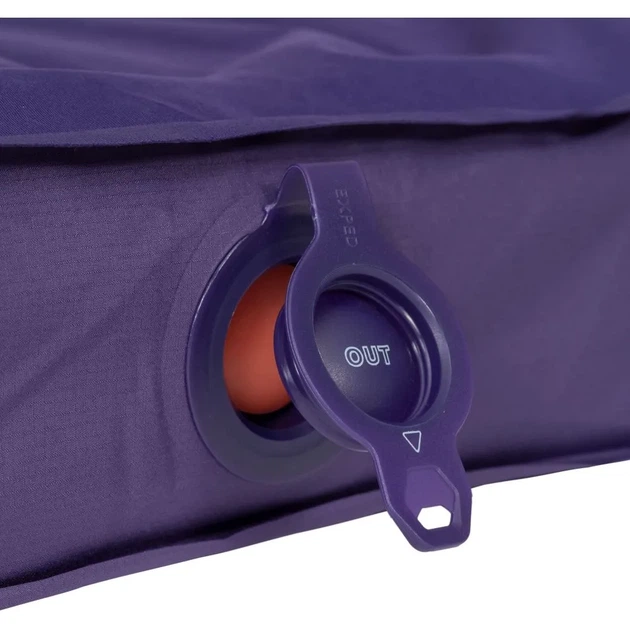 Килимок самонадувний Exped MegaMat Ultra MW aubergine фіолетовий - изображение 3