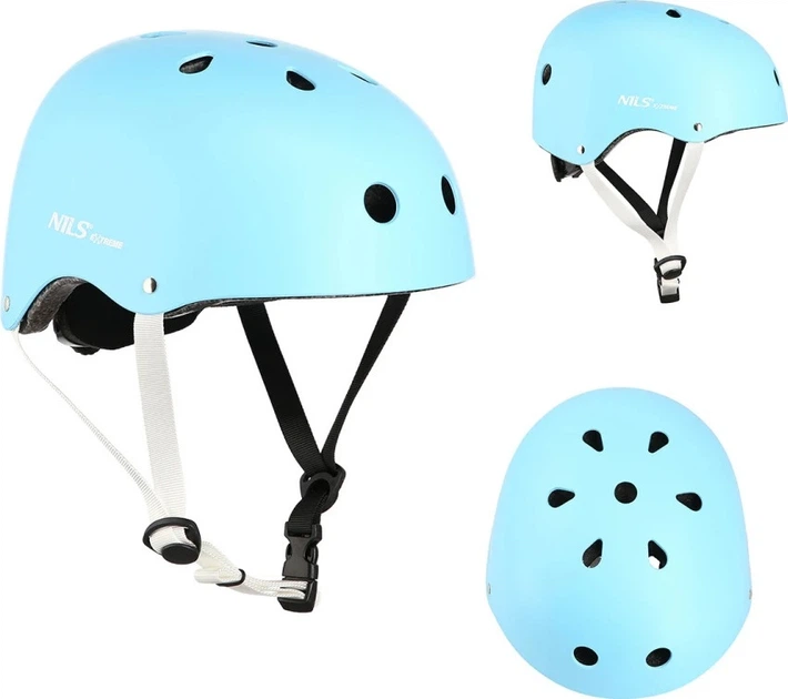 Kask Nils Extreme MTW001 XS 48-52 cm Niebieski (5907695520422) - obraz 8