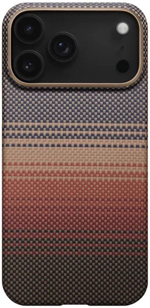 Панель Pitaka Ultra-Slim MagSafe для Apple iPhone 17 Pro Sunset (KI1702SP) - зображення 1