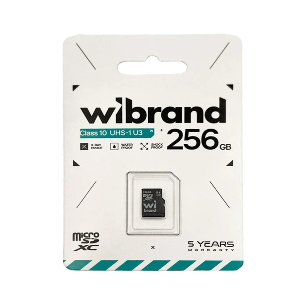 Карта памяти microSDXC (UHS-1 U3) Wibrand 256Gb Class 10 - изображение 2