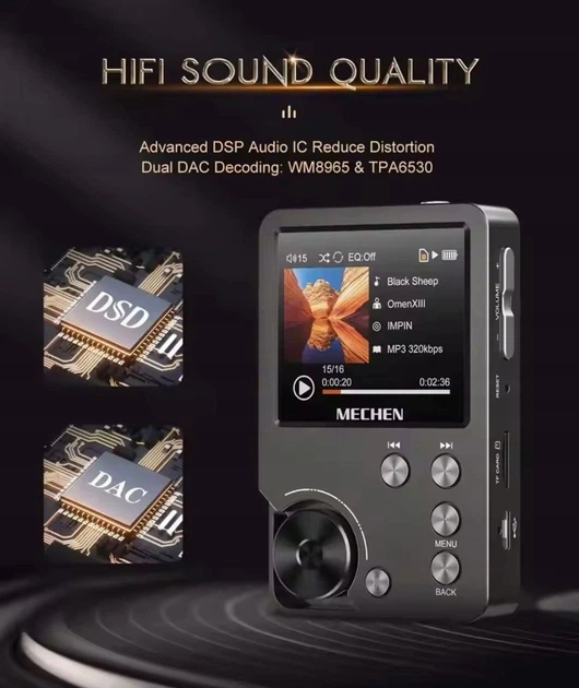 MP3-плеер MECHEN-M30 HiFi - изображение 3